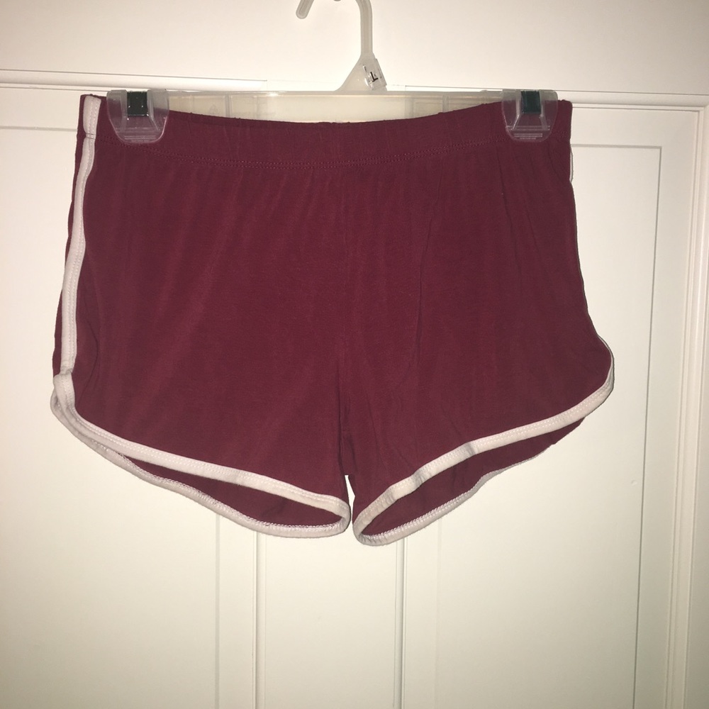 cute maroon shorts